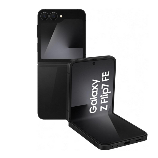 Samsung Galaxy Z Flip7 FE 5G, 128GB 8GB RAM Tela 6,7", Galaxy AI - Preto